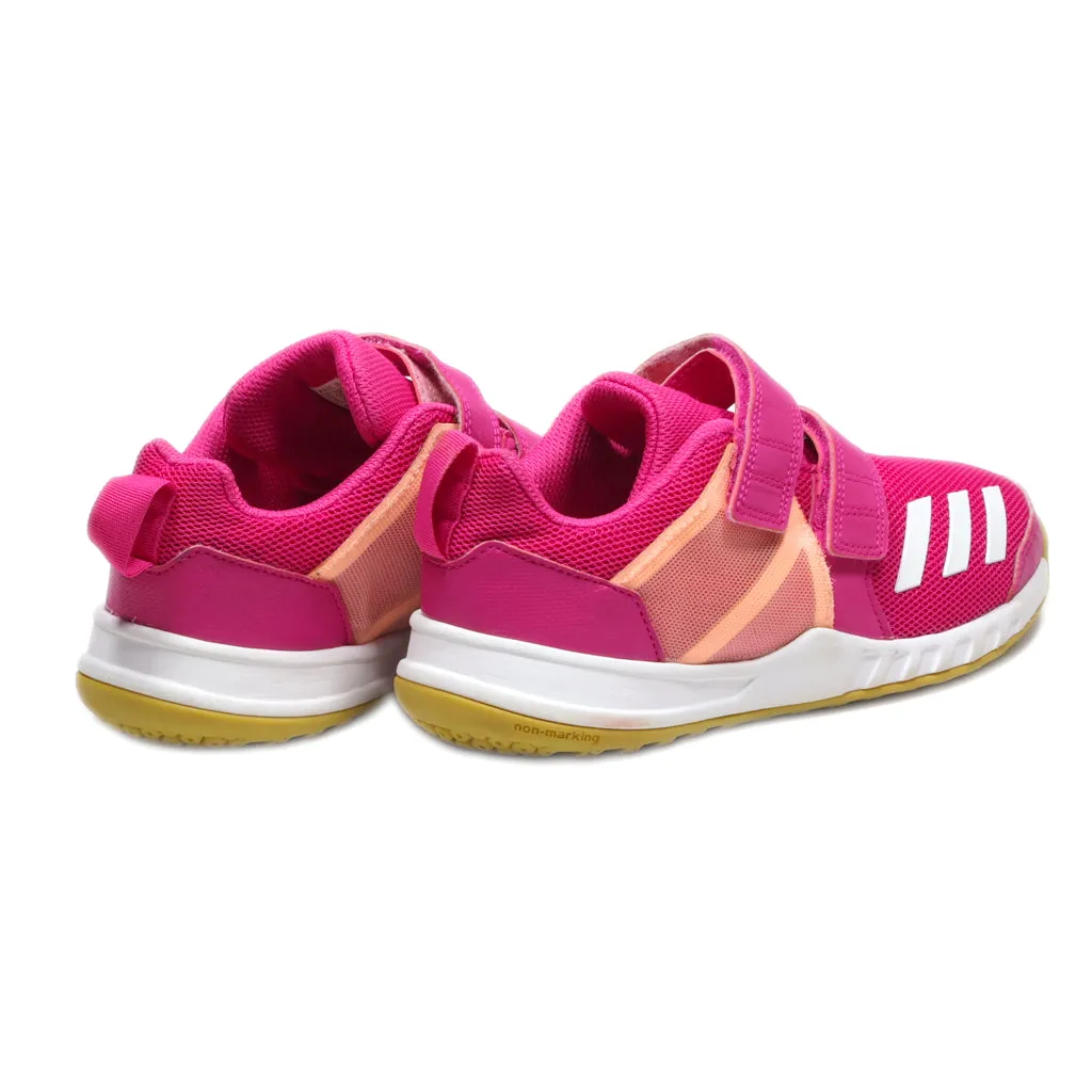 Adidas Fortagym 2 Sport Shoes Leather Pink Colour For Kids