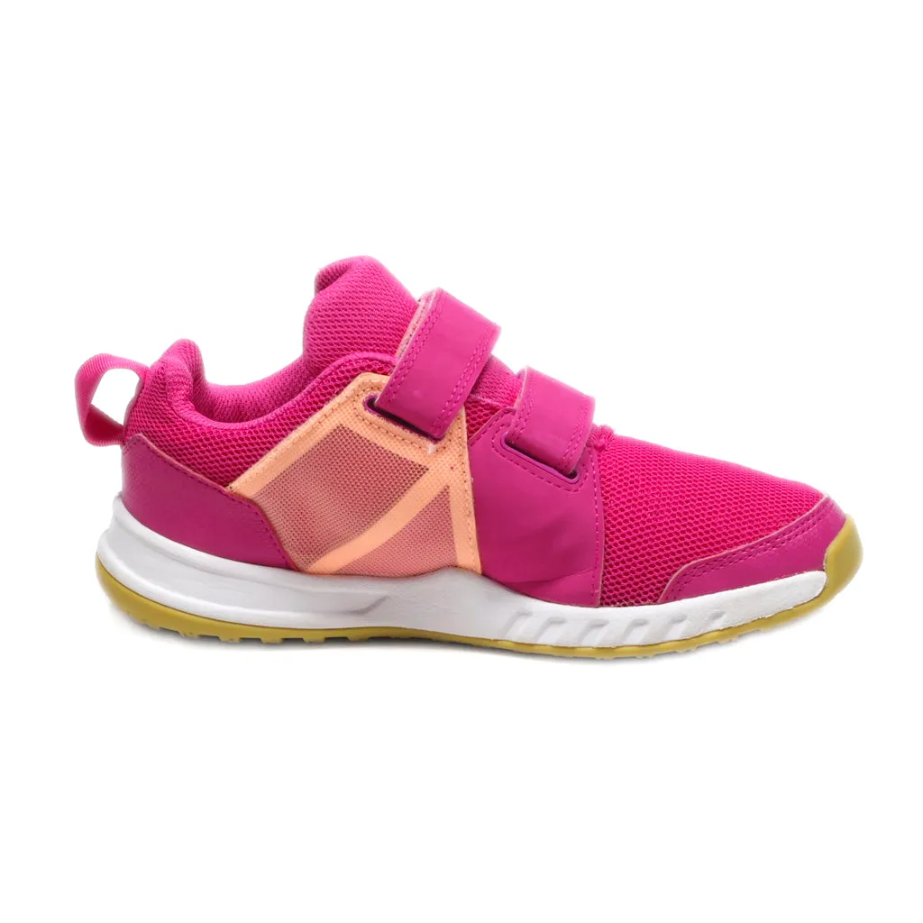 Adidas Fortagym 2 Sport Shoes Leather Pink Colour For Kids