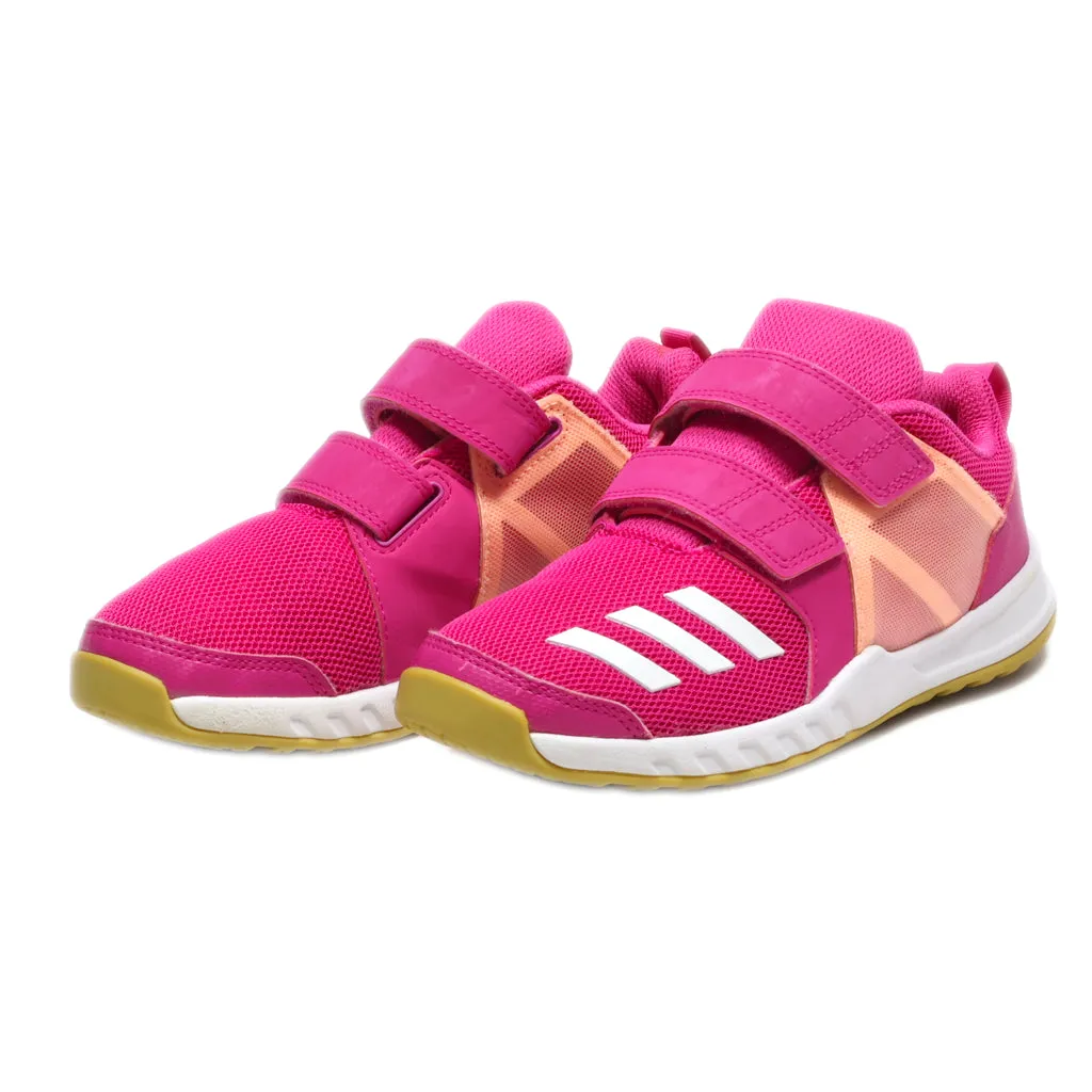 Adidas Fortagym 2 Sport Shoes Leather Pink Colour For Kids