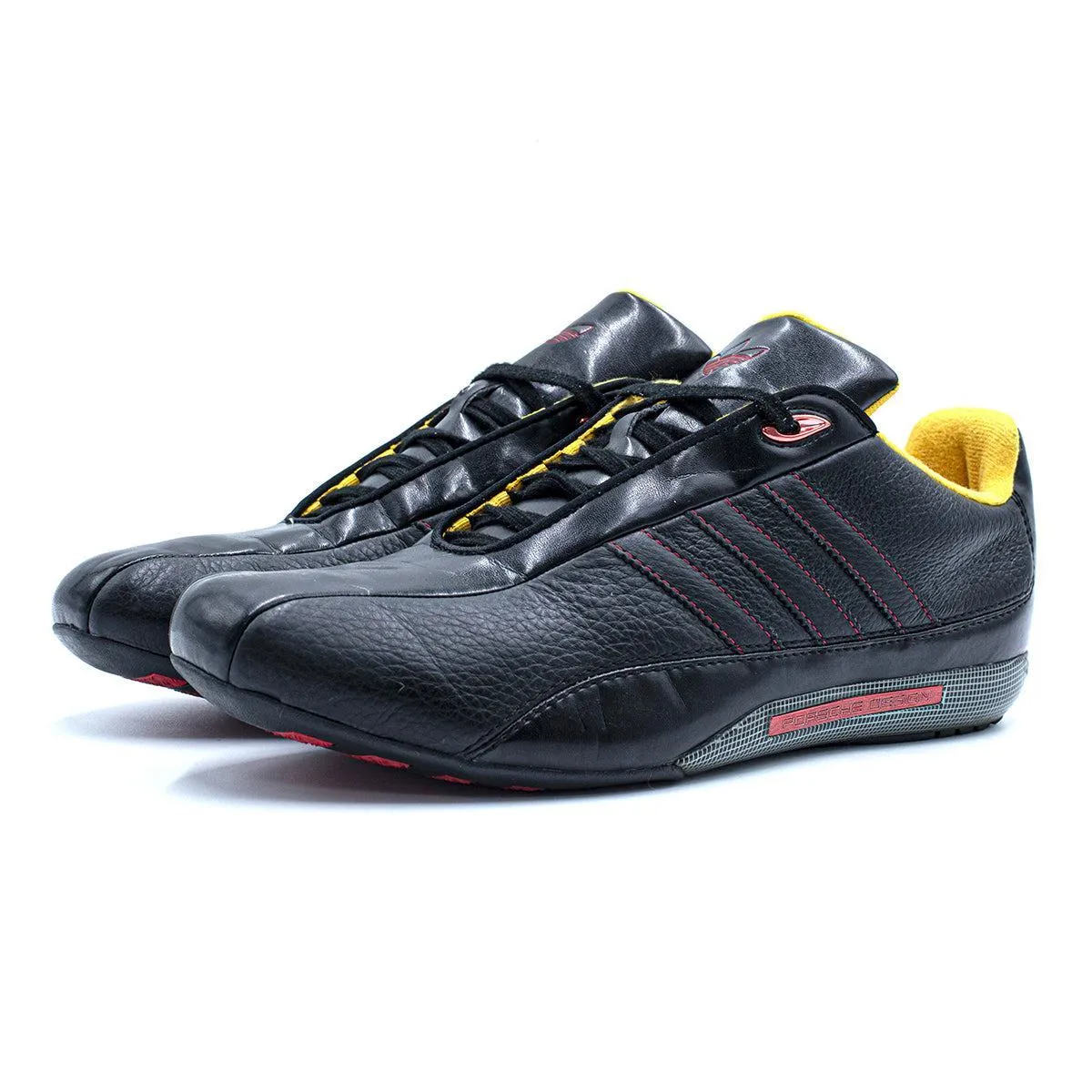 Adidas Porsche Design S2 High-Top Sneakers Leather Black Colour For Men