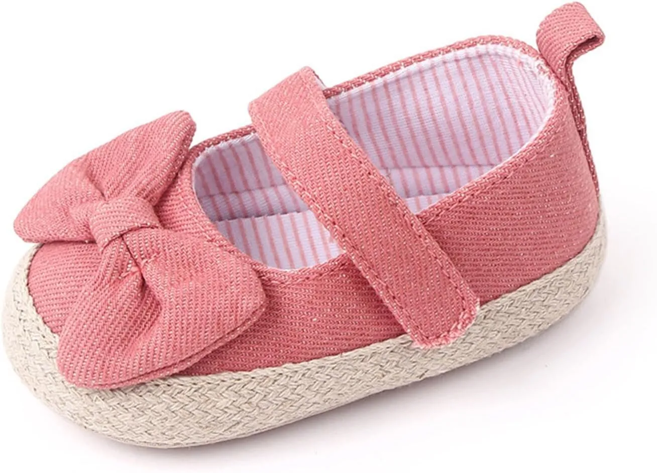 Baby Girls Sandals Cute Bow Knot Non Slip Flats Close Toe Mary Jane Shoes Infant Soft Casual Outdoor Sole Sandals