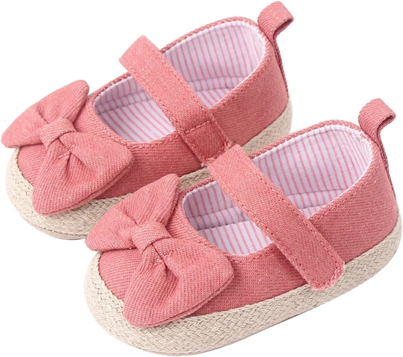 Baby Girls Sandals Cute Bow Knot Non Slip Flats Close Toe Mary Jane Shoes Infant Soft Casual Sole Outdoor Sandals