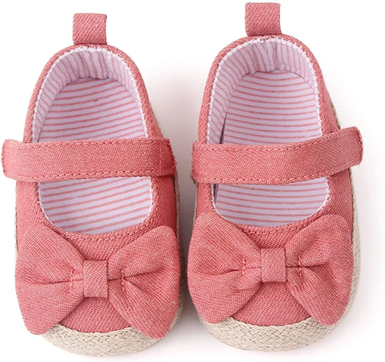 Baby Girls Sandals Cute Bow Knot Non Slip Flats Close Toe Mary Jane Shoes Infant Soft Casual Sole Outdoor Sandals