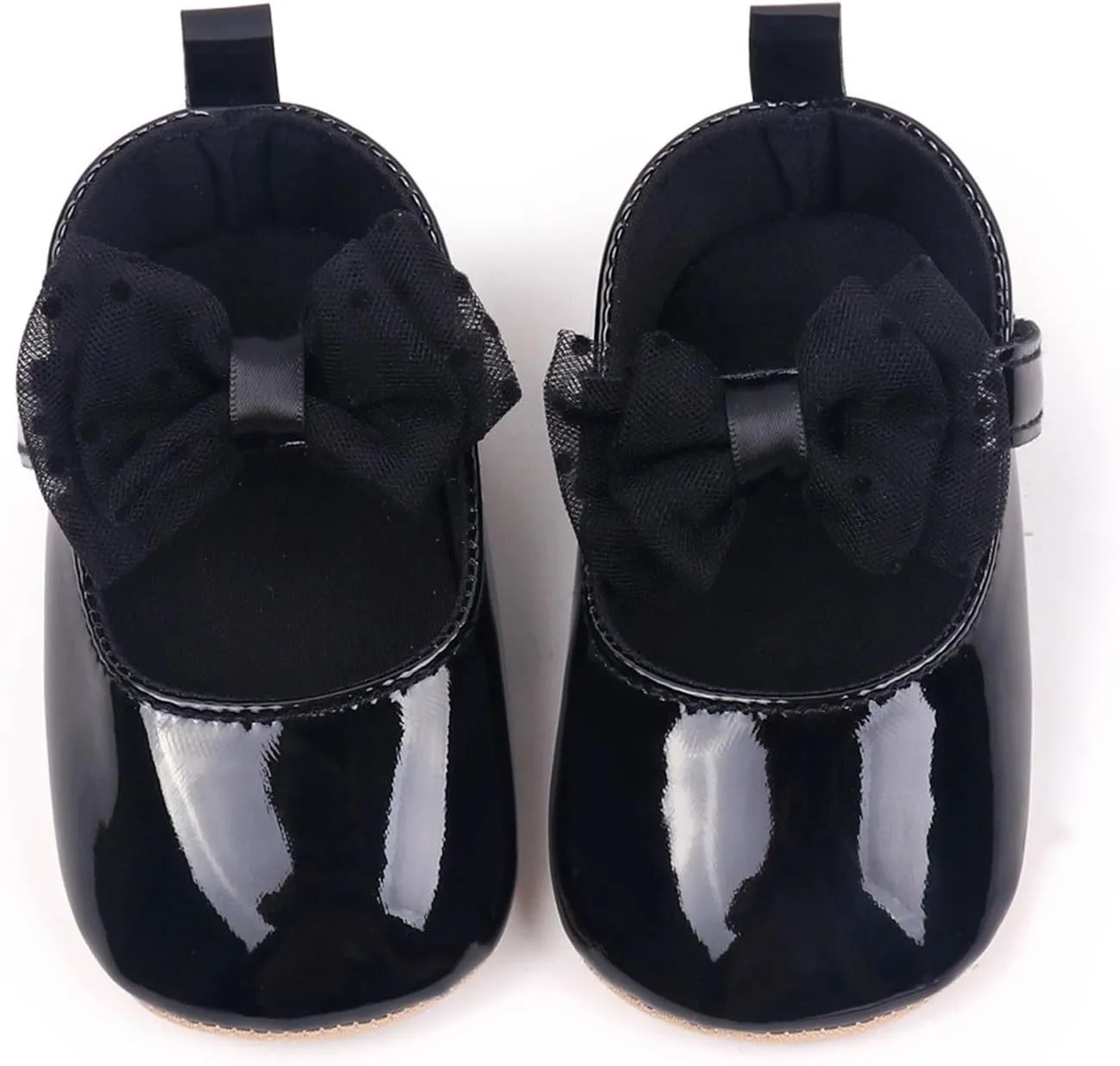 Baby Girls Sandals Lace Bowknot Adjusted Strap Mary Jane Flats Shoes Newborn Cute Soft Wedding Princess Sandals