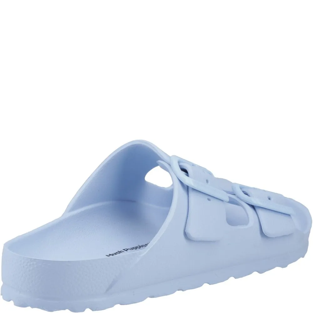 Blue Lorna Mule Sandals