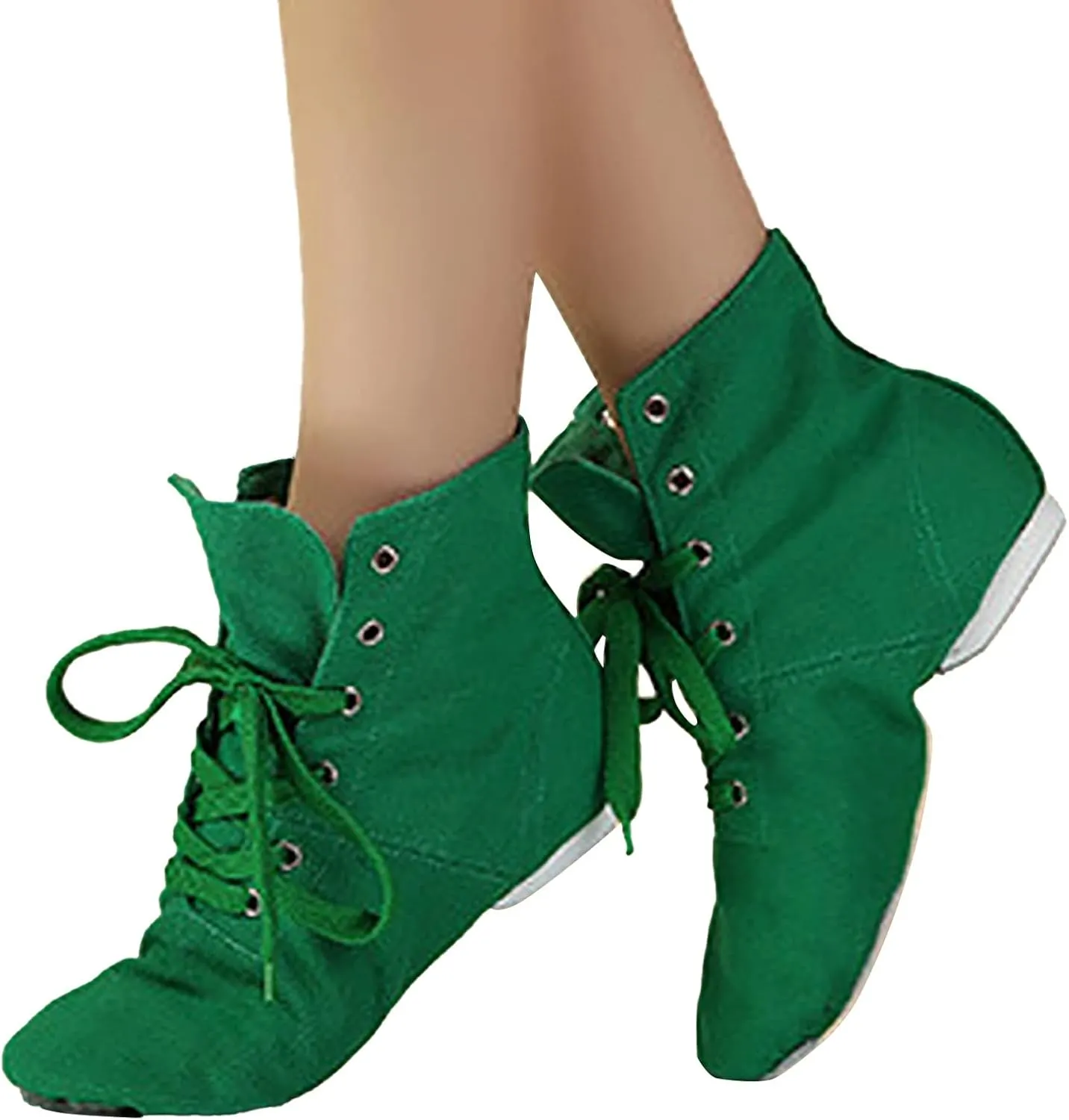 Canvas Jazz Dancing Sneakers Ballet Dance Boots for Girls Boys (Toddler/Little Kid/Big Kid) Soft Soled Shoes
