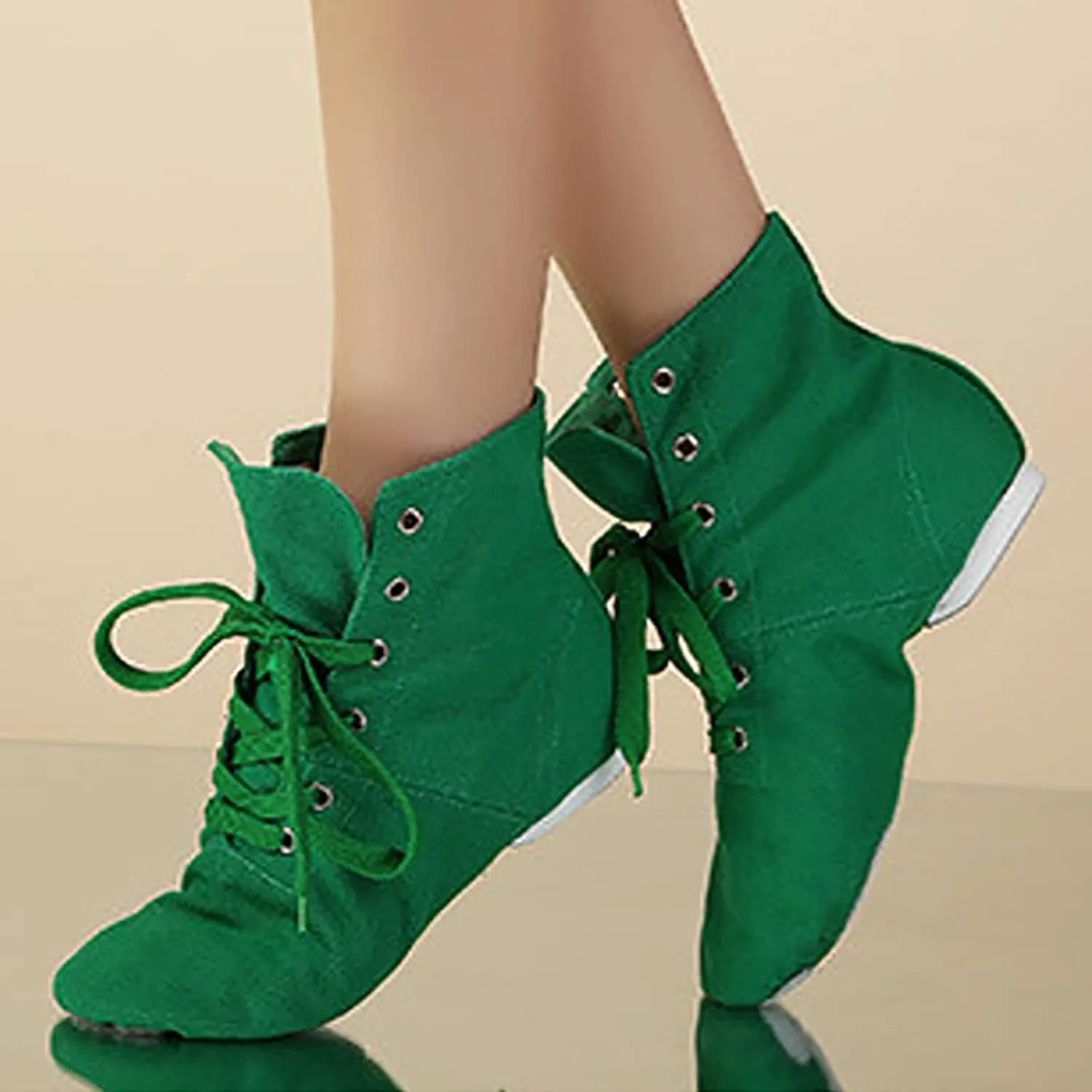 Canvas Jazz Dancing Sneakers Ballet Dance Boots for Girls Boys (Toddler/Little Kid/Big Kid) Soft Soled Shoes