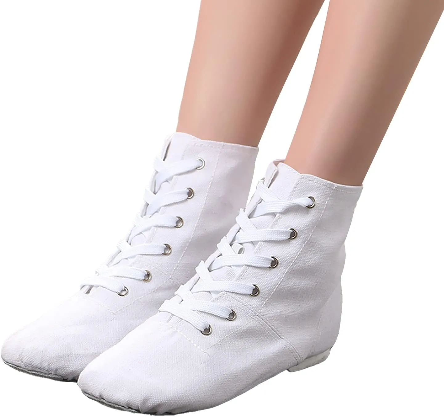 Canvas Jazz Dancing Sneakers Ballet Dance Boots for Girls Boys (Toddler/Little Kid/Big Kid) Soft Soled Shoes