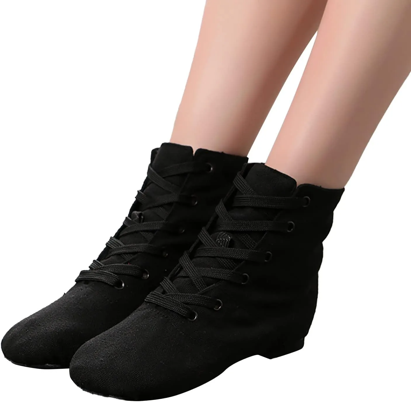 Canvas Jazz Dancing Sneakers Ballet Dance Boots for Girls Boys (Toddler/Little Kid/Big Kid) Soft Soled Shoes