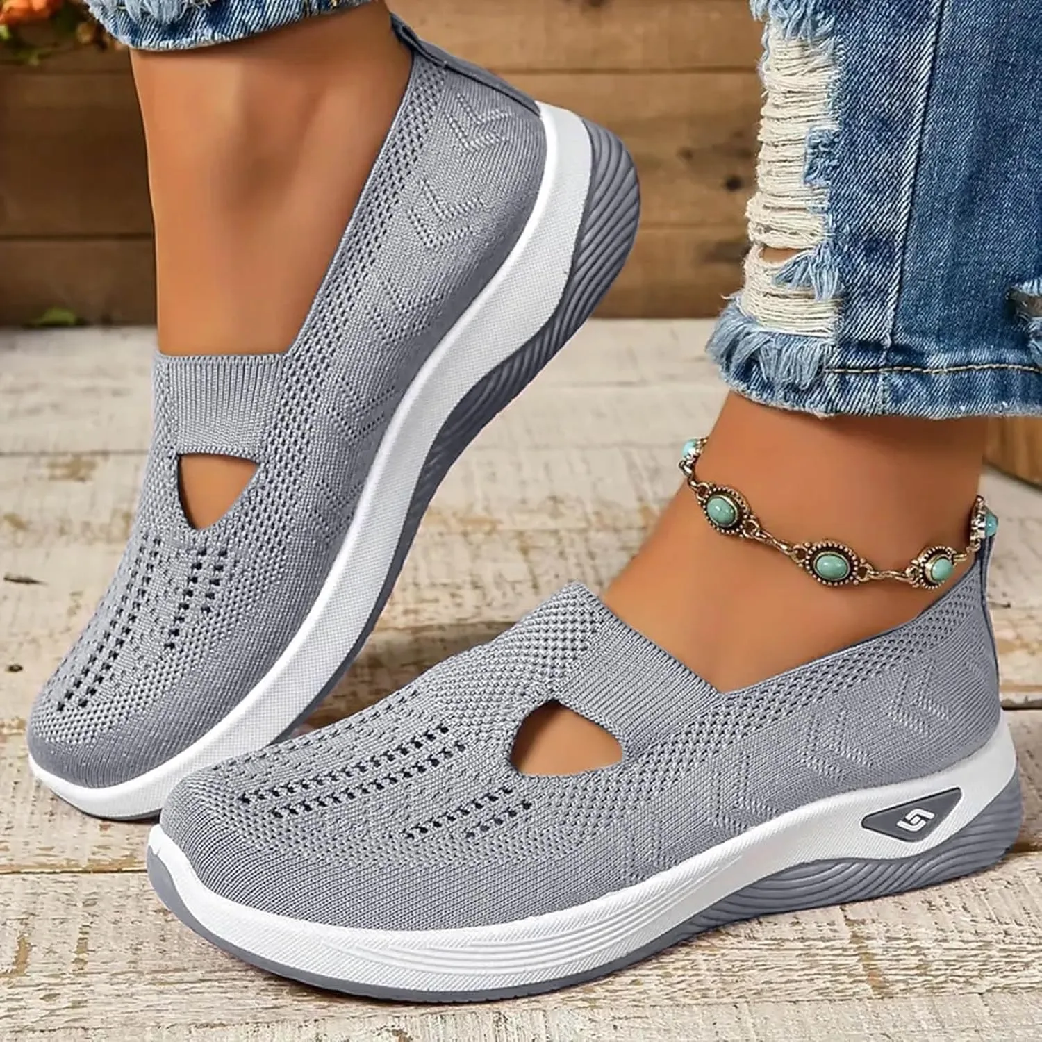 Cathalem Sneakers for Women Fashion Sneakers Memory Foam Insole Tennis Shoes Womens Sneakers Non Slip Lightweight Shoes