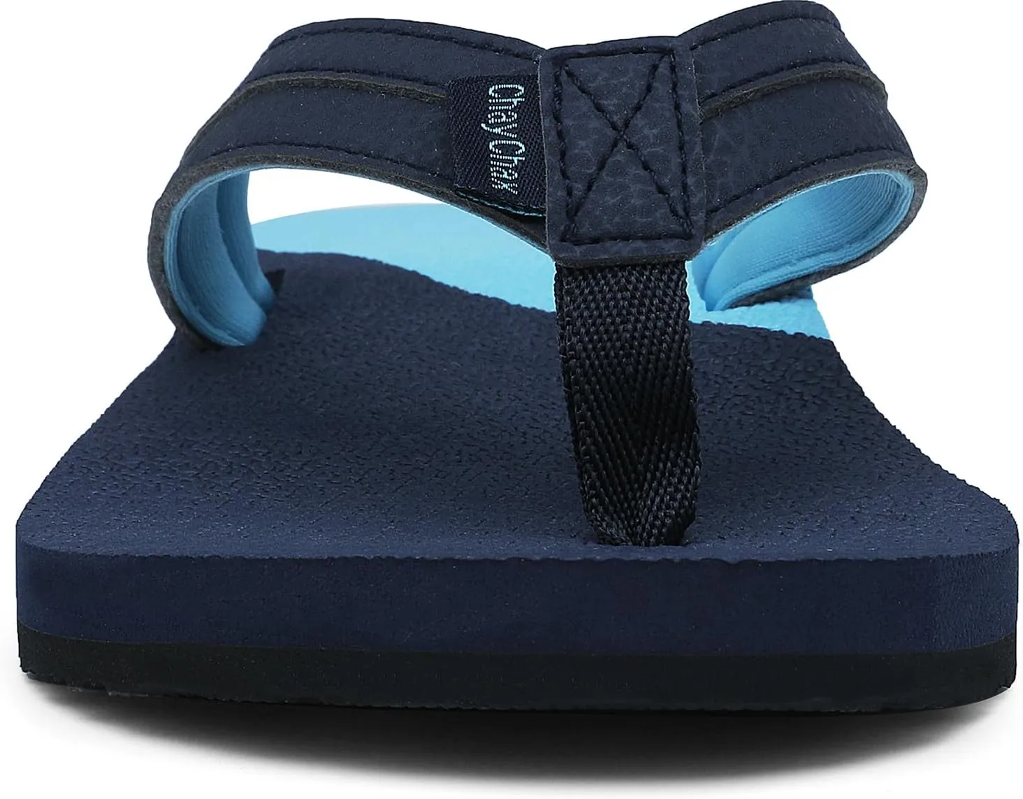 ChayChax Womens Two-Tone Flip Flops with Arch Support Comfort Beach Thong Sandals Indoor Outdoor
