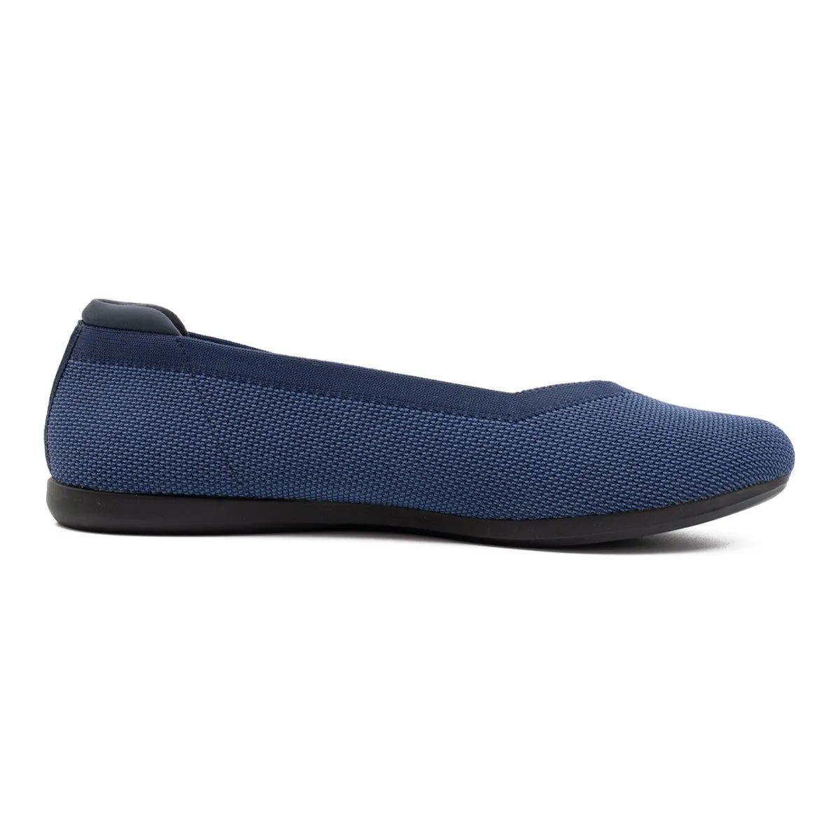Clarks Carly Wish Ballerinas Fabric Blue Colour For Women
