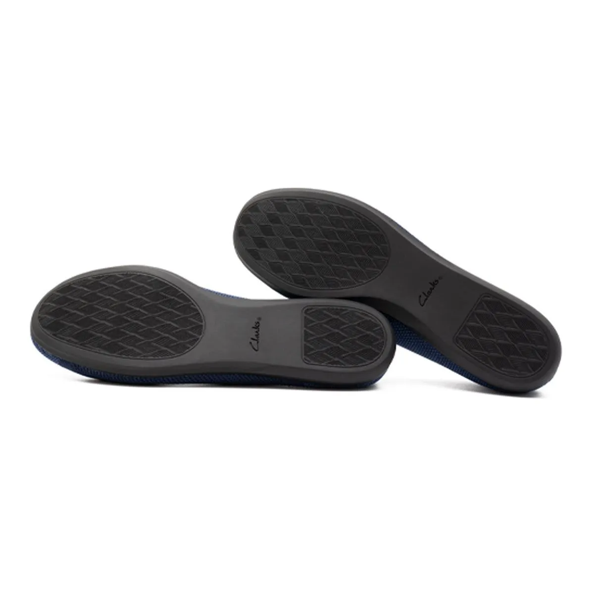Clarks Carly Wish Ballerinas Fabric Blue Colour For Women