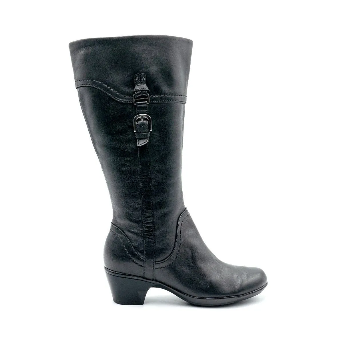 Clarks Ingalls Vicky 2 High Boots Leather Black Colour For Women