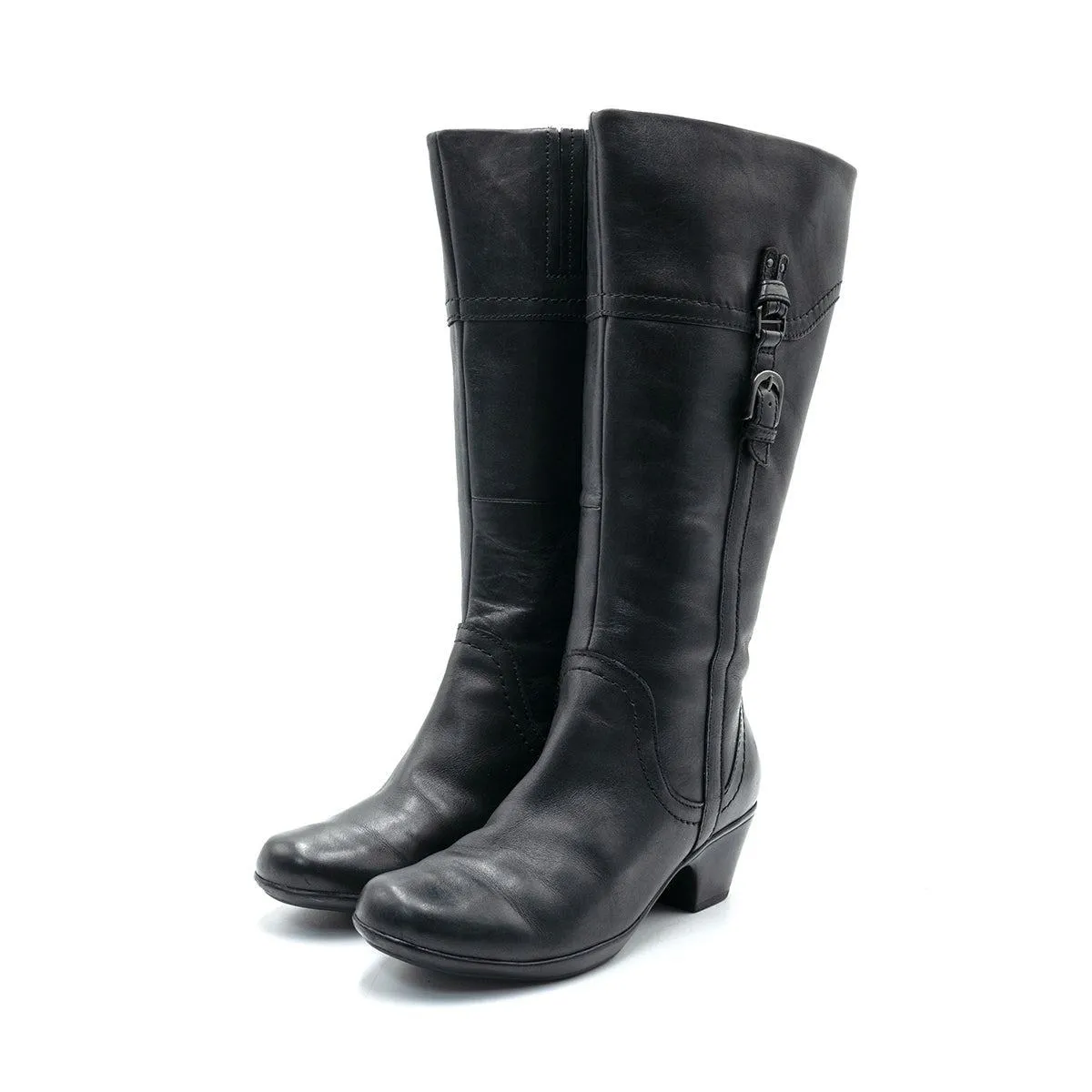 Clarks Ingalls Vicky 2 High Boots Leather Black Colour For Women