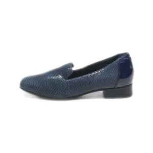 Clarks Loafers Fabric Blue Colour For Women