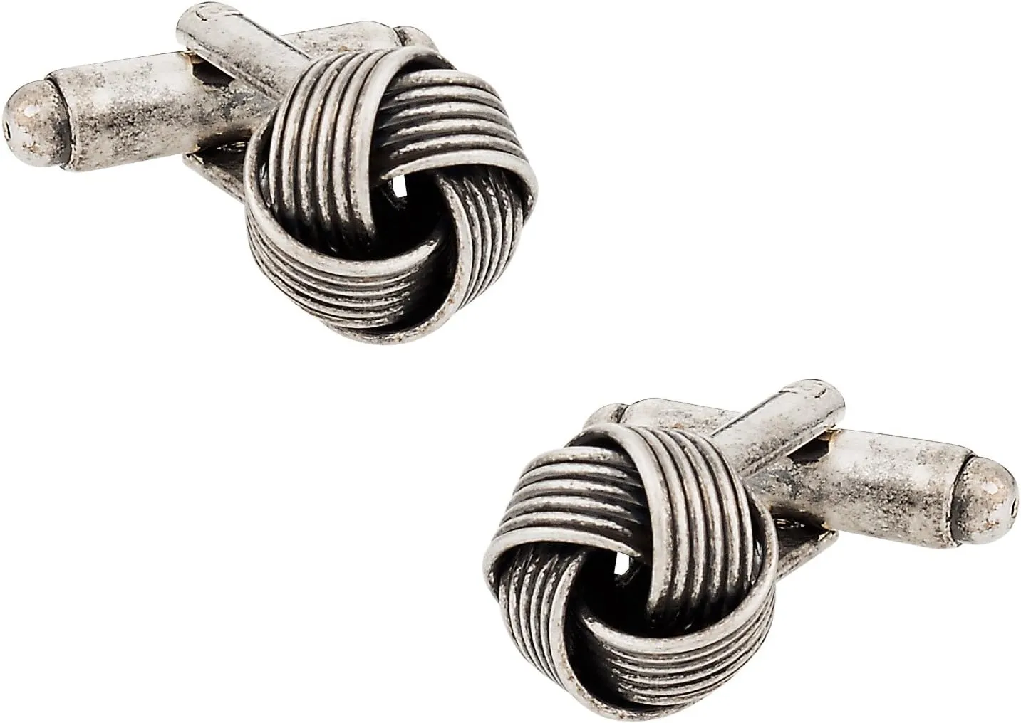 Cuff-Daddy Antiqued Knot Cufflinks with Gift Box with Presentation Box