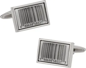 Cuff-Daddy Barcode Cufflinks with Presentation Box