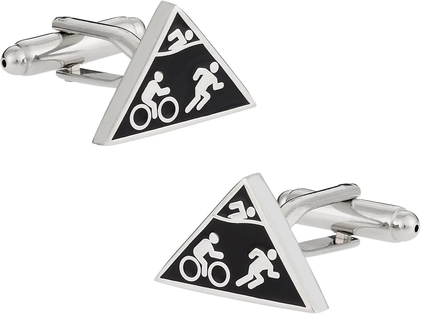 Cuff-Daddy Triathlon Triathlete Cufflinks with Presentation Box
