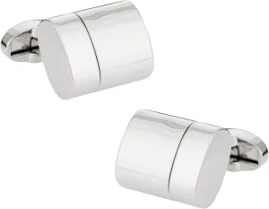 Cuff-Daddy Working Silver Total 32GB USB Flash Drive Cufflinks with Flash Drive Jewelry Presentation Box Digital Functional Computer Connector Cufflinks Business Attire Best Gifts for Men