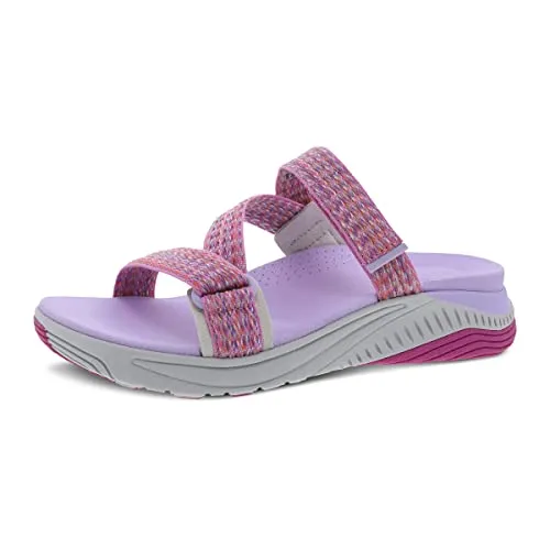 Dansko Womens Rosette Slip-On Sport Sandal