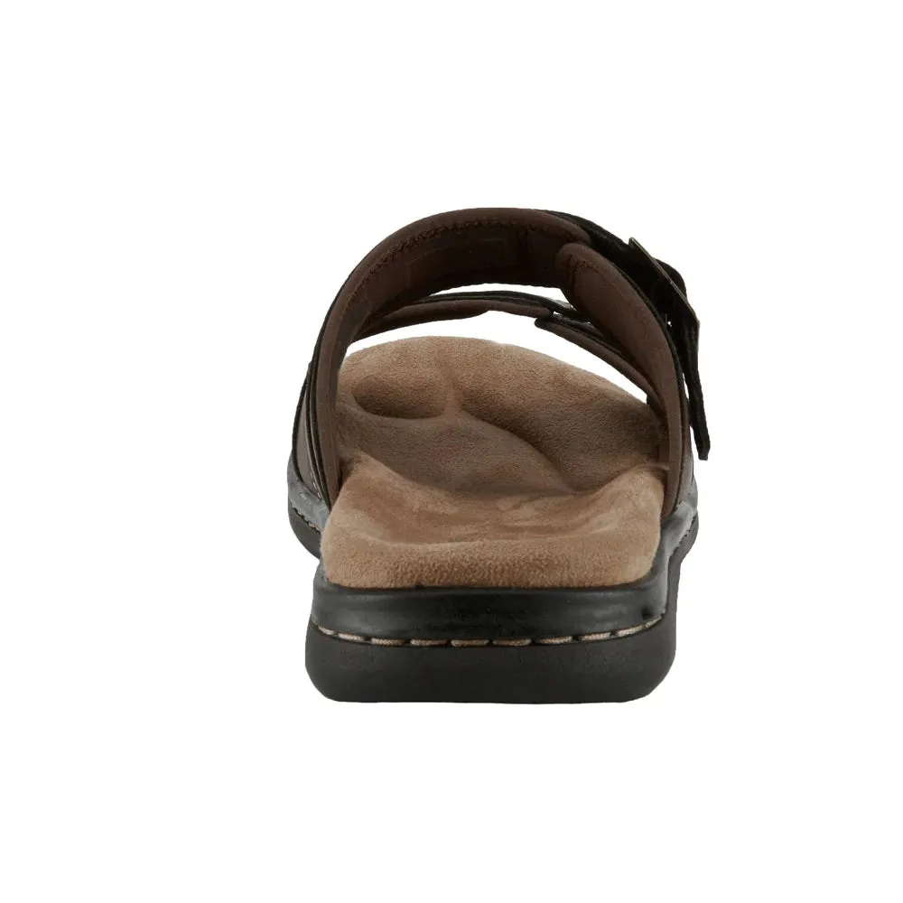 Dockers Men's Delray Slides with Memory Foam Footbed