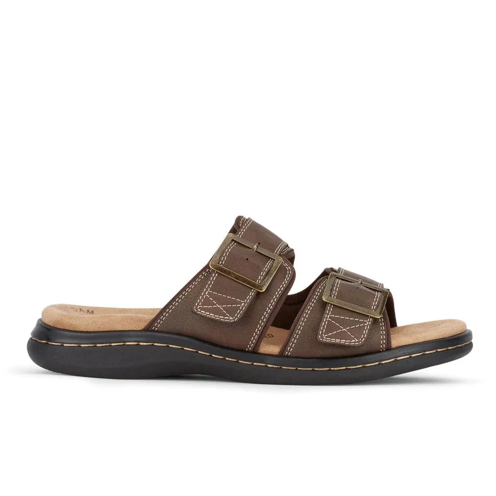 Dockers Men's Delray Slides with Memory Foam Footbed