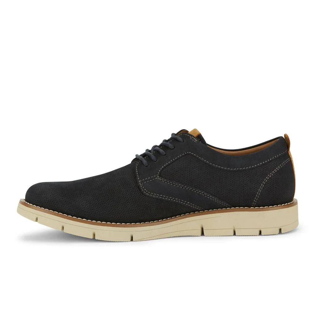Dockers Nathan Dress/Casual Oxford Leather Shoe (Navy Blue)