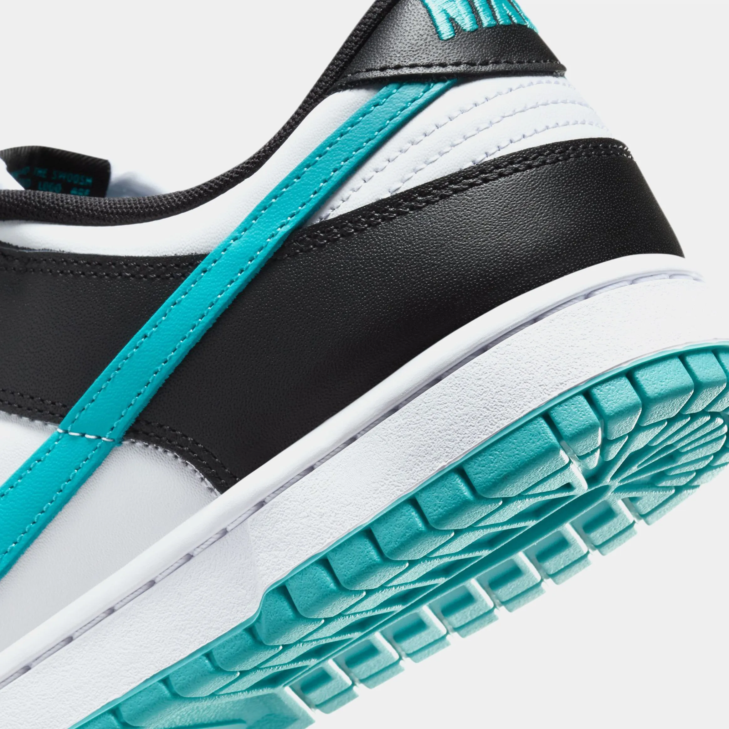 Dunk Low Retro Mens Lifestyle Shoes (White/Dusty Cactus/Black)