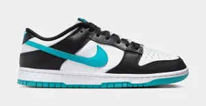 Dunk Low Retro Mens Lifestyle Shoes (White/Dusty Cactus/Black)