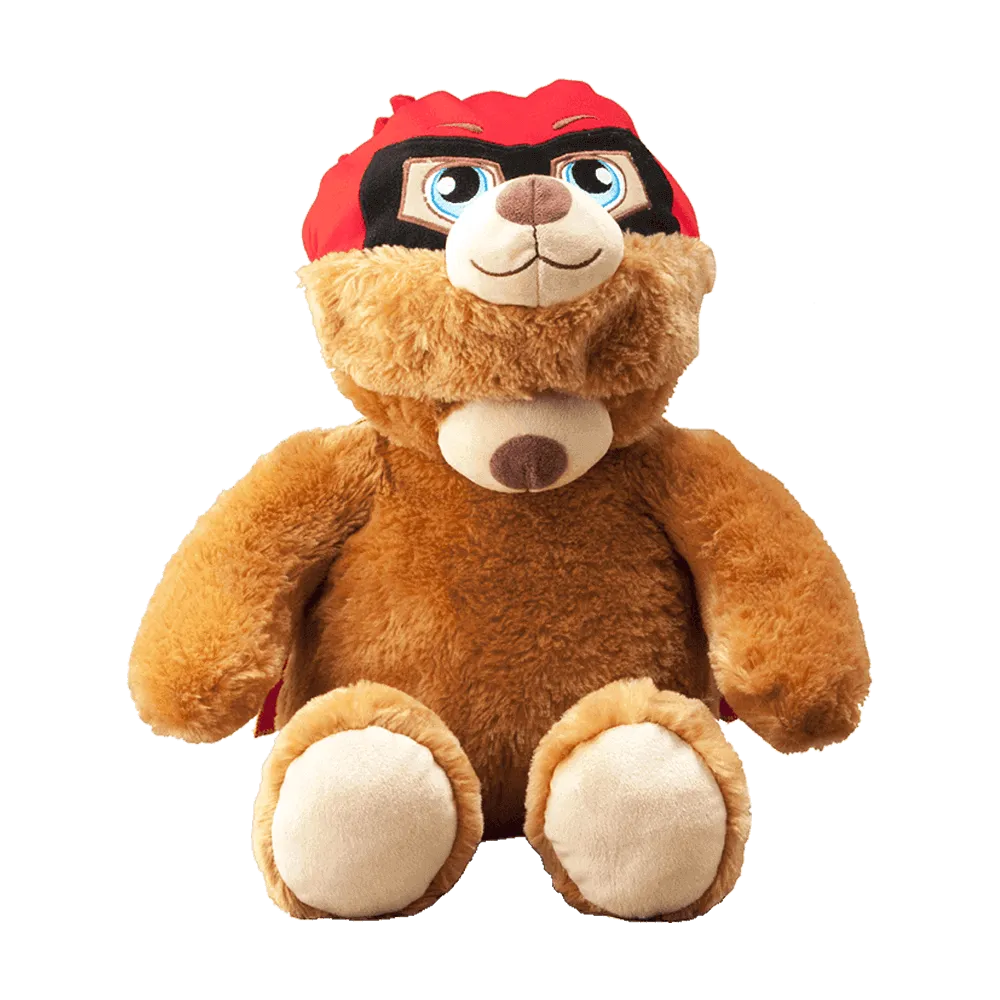 Flipemz Brendan Bear to Super Bear Plush Toy