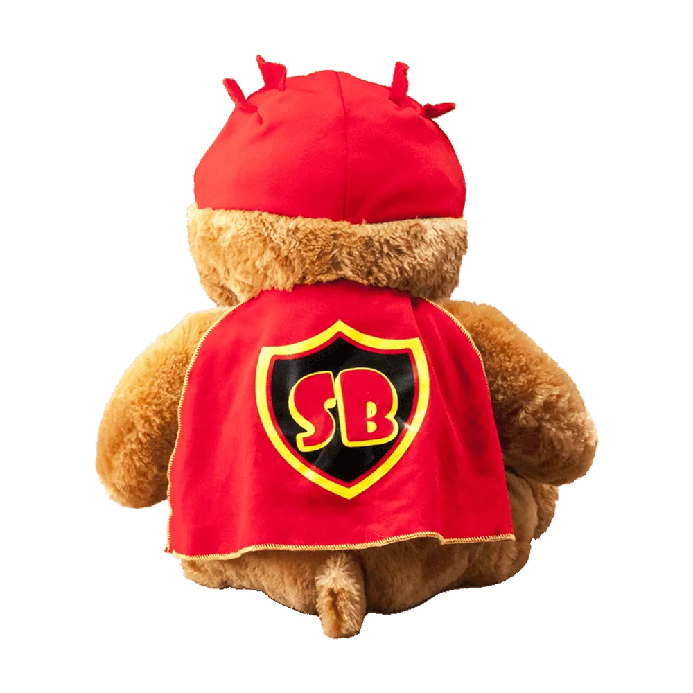 Flipemz Brendan Bear to Super Bear Plush Toy