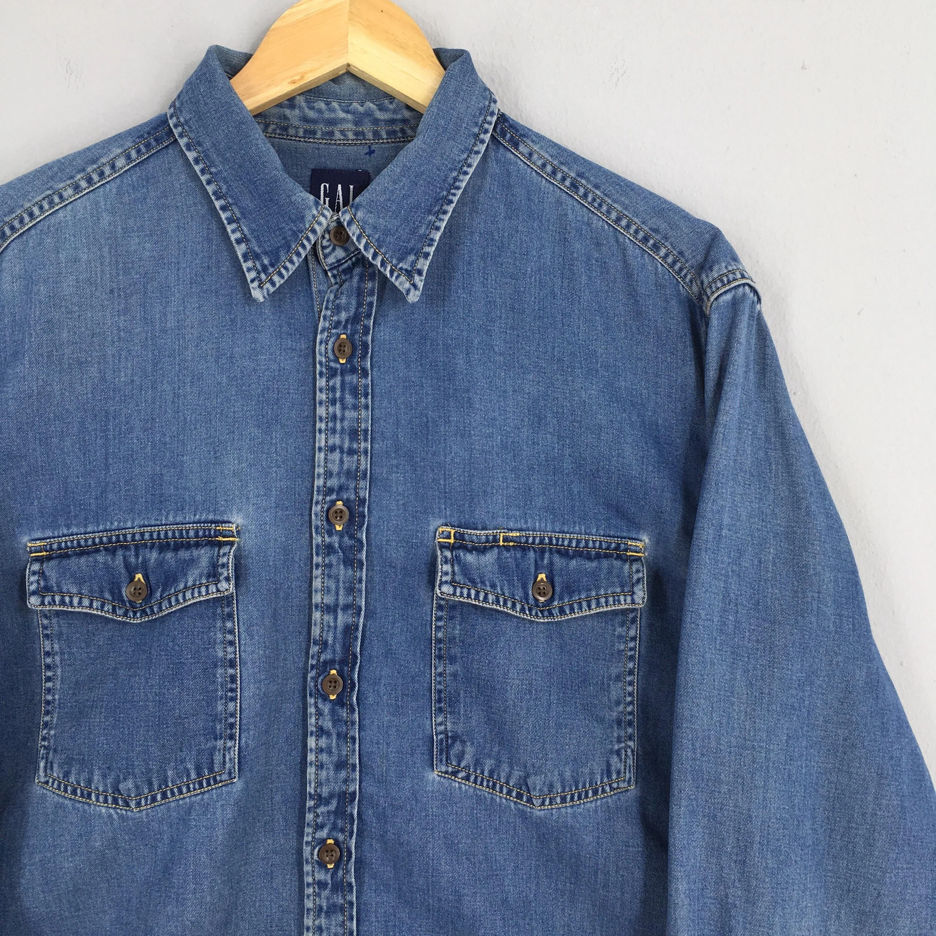 Gap Denim Oxfords Shirt Medium