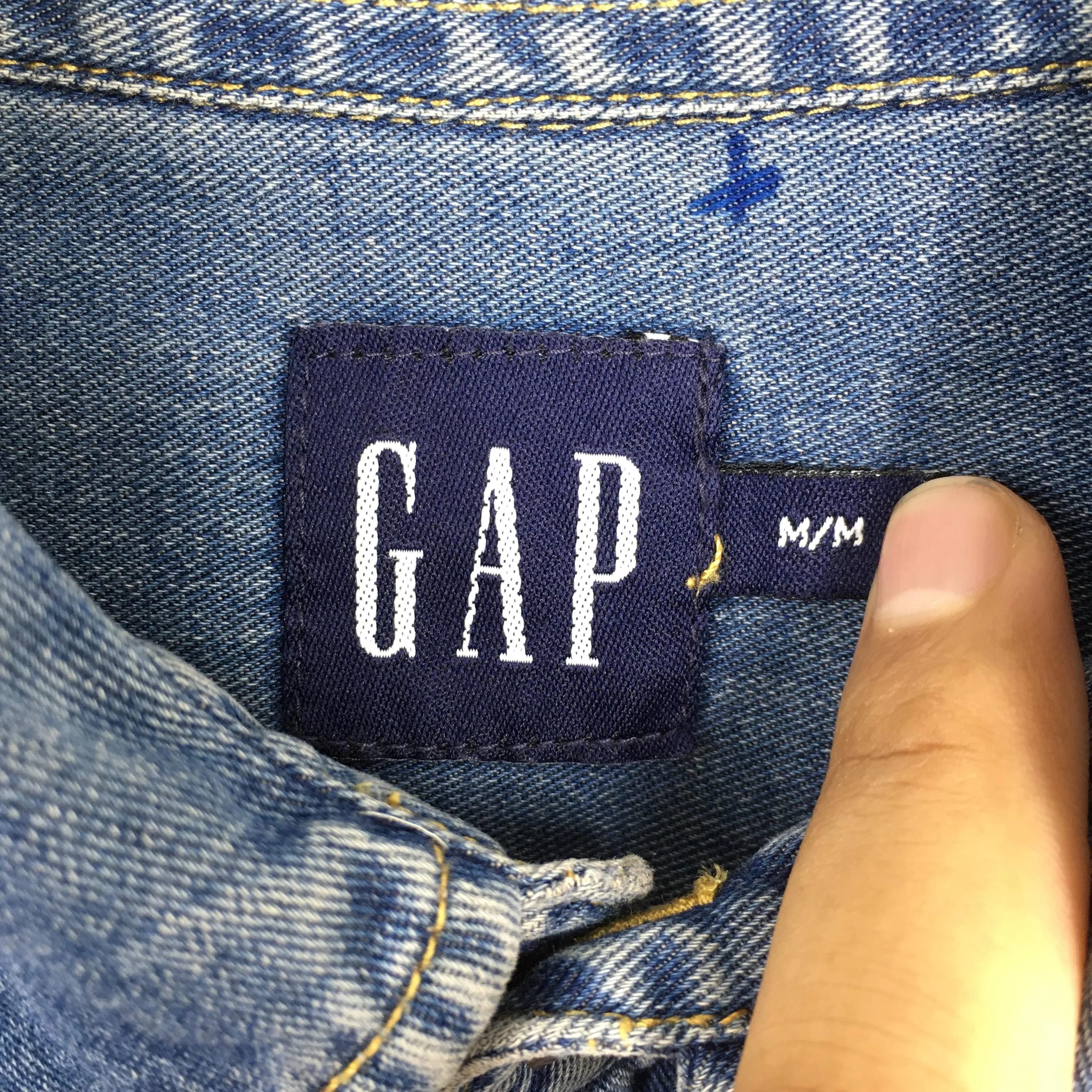 Gap Denim Oxfords Shirt Medium