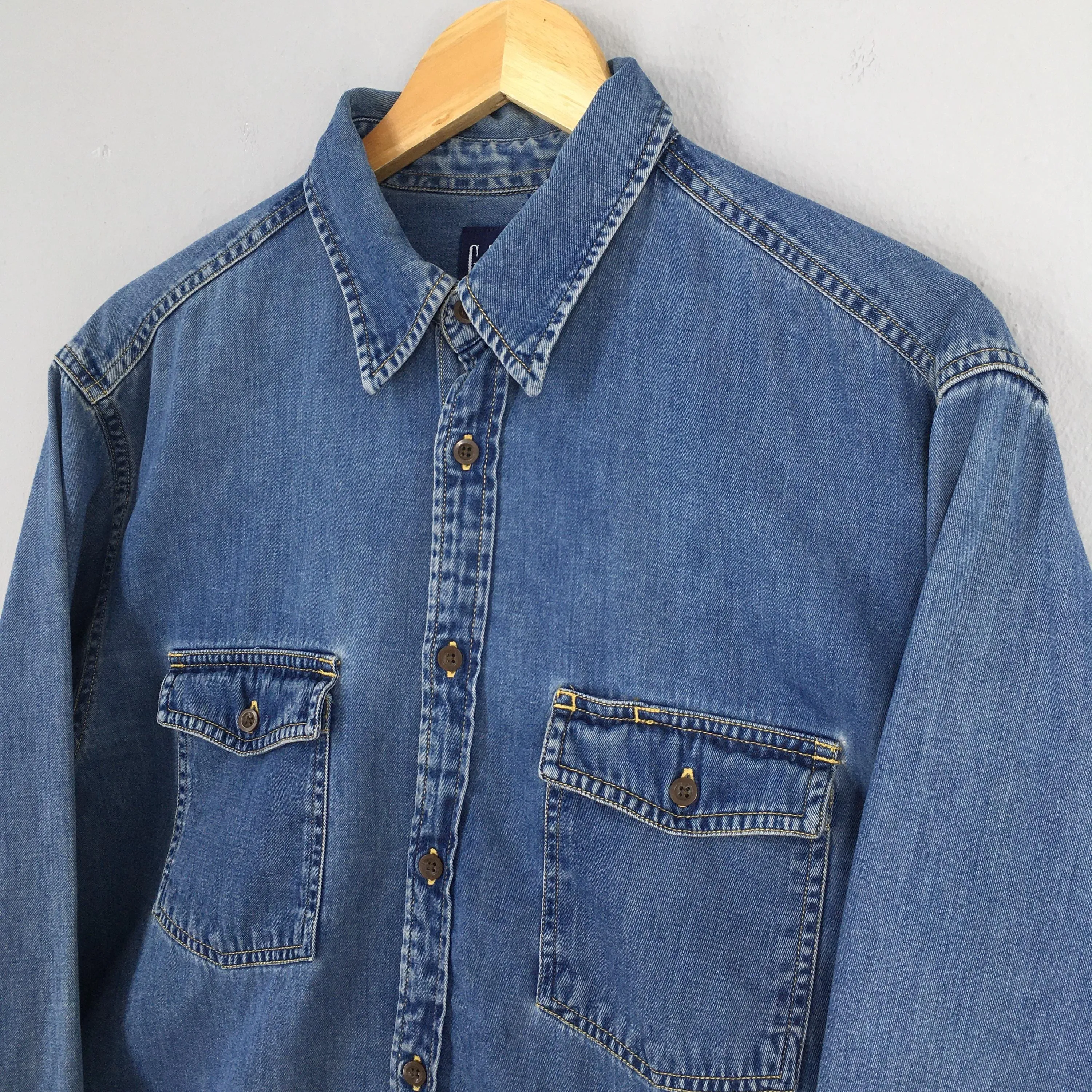 Gap Denim Oxfords Shirt Medium