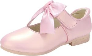 Girls Sandals Children Shoes White Leather Shoes Bowknot Girls Shoes Single Shoes Performance Shoes Sandals Shoes