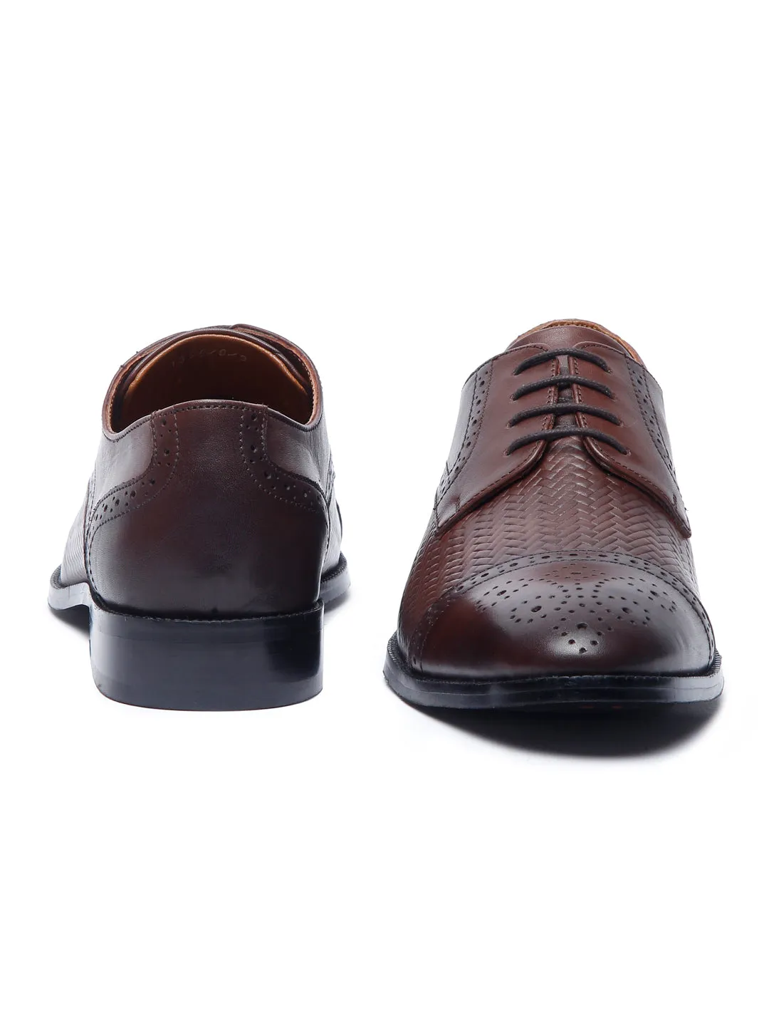 Handmade Premium Italian Leather Weaved Oxfords