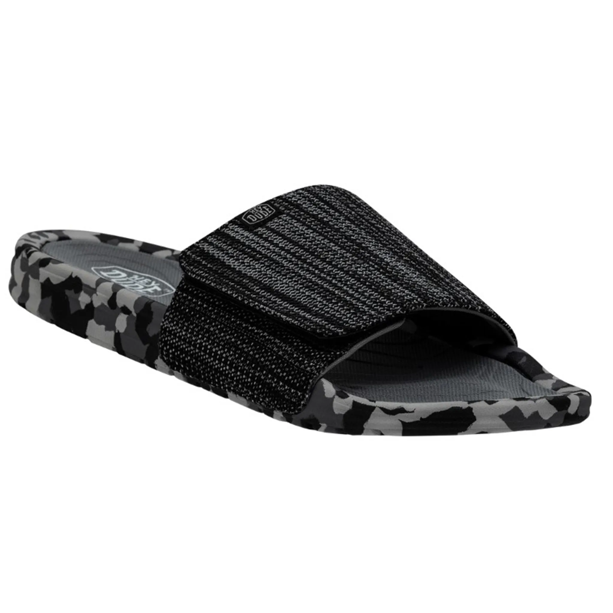 Hey Dude Men's Phoenix Dark Quarry Camo Sandal