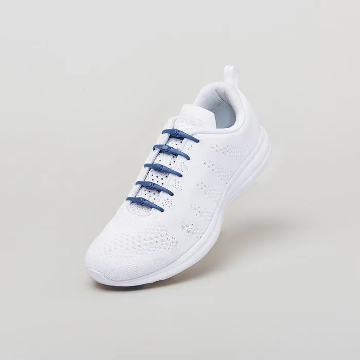 Hickies Laces Originals No Tie Elastic Shoelaces Straps 14 Pack - True Navy