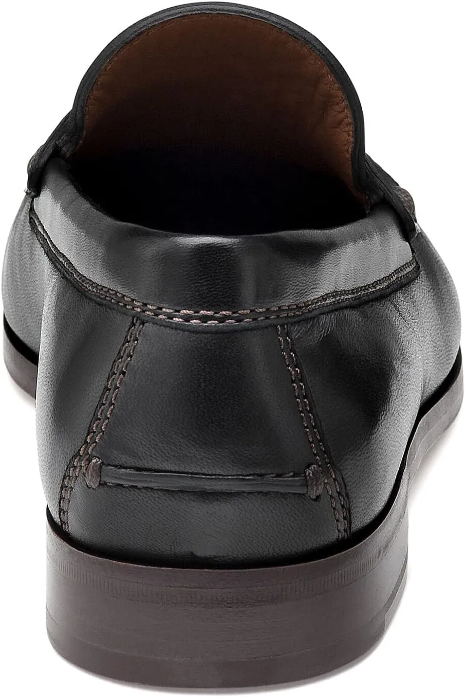 Johnston & Murphy Mens Baldwin Penny Shoes  Mens Dress Shoes, Leather Moccasin Shoes, Dress Shoes for Men, Durable Rubber Sole & Cushioned Footbed, Mens Penny Loafers