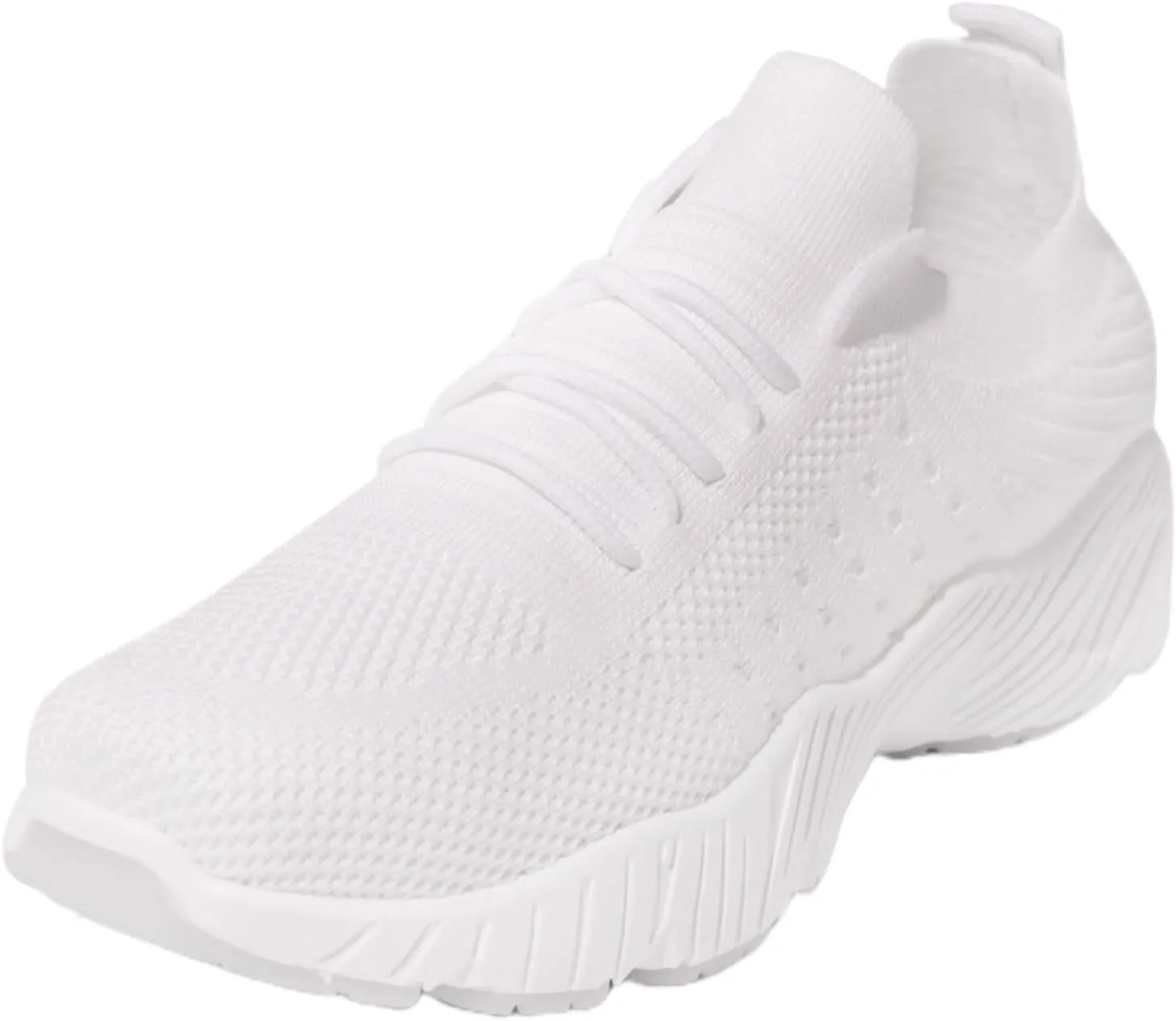 Lausiuoe Sneakers For Women Walking Shoes Comfortable Fashion Lightweight Casual Mesh Slip On Sneakers for Running Gym