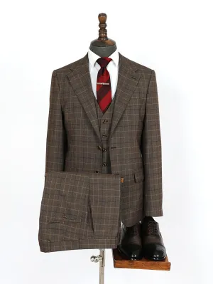 Lava Coffee Custom Bespoke Men Suit Tailored