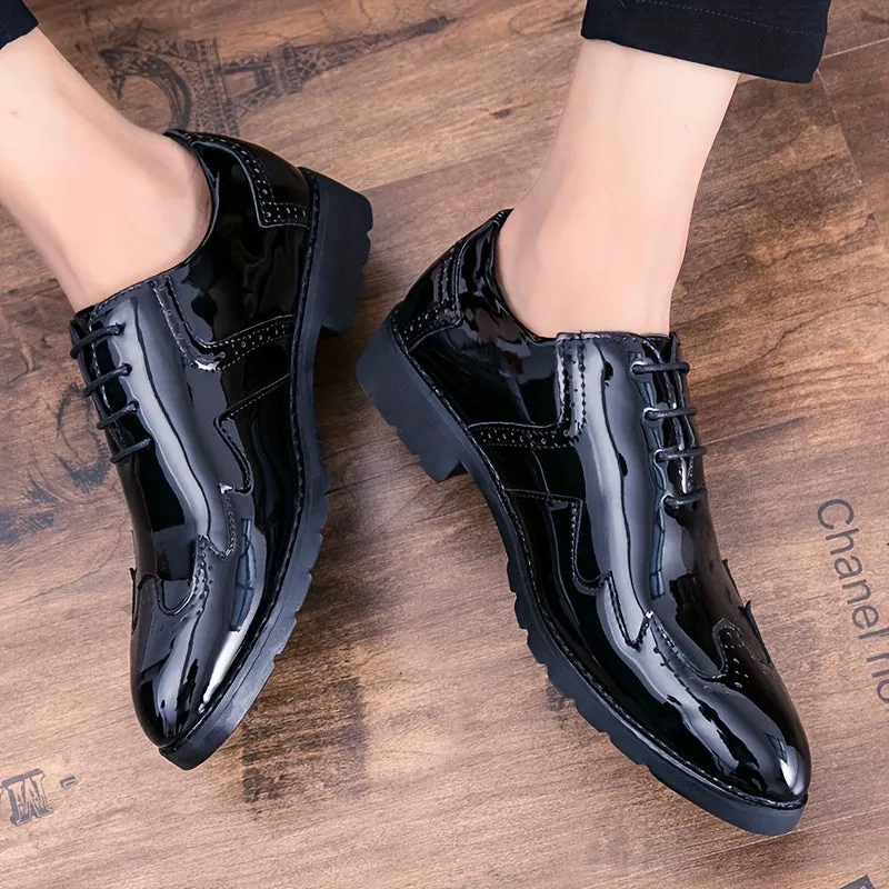 Men's Dress Shoes For Party | Elegant Golden Footwear