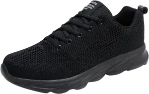 Men's Lightweight Non Slip Barefoot Shoes Comfortable Workout Shoes Breathable Mesh Lace Up Sneaker for Men