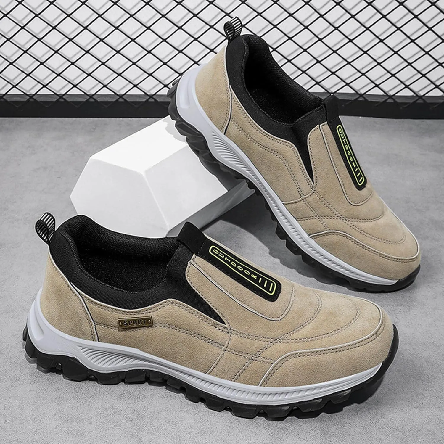 Men's Non Slip Barefoot Minimalist Shoes Lightweight Sport Gym Jogging Walking Sneaker Memory Foam Hiking Shoes