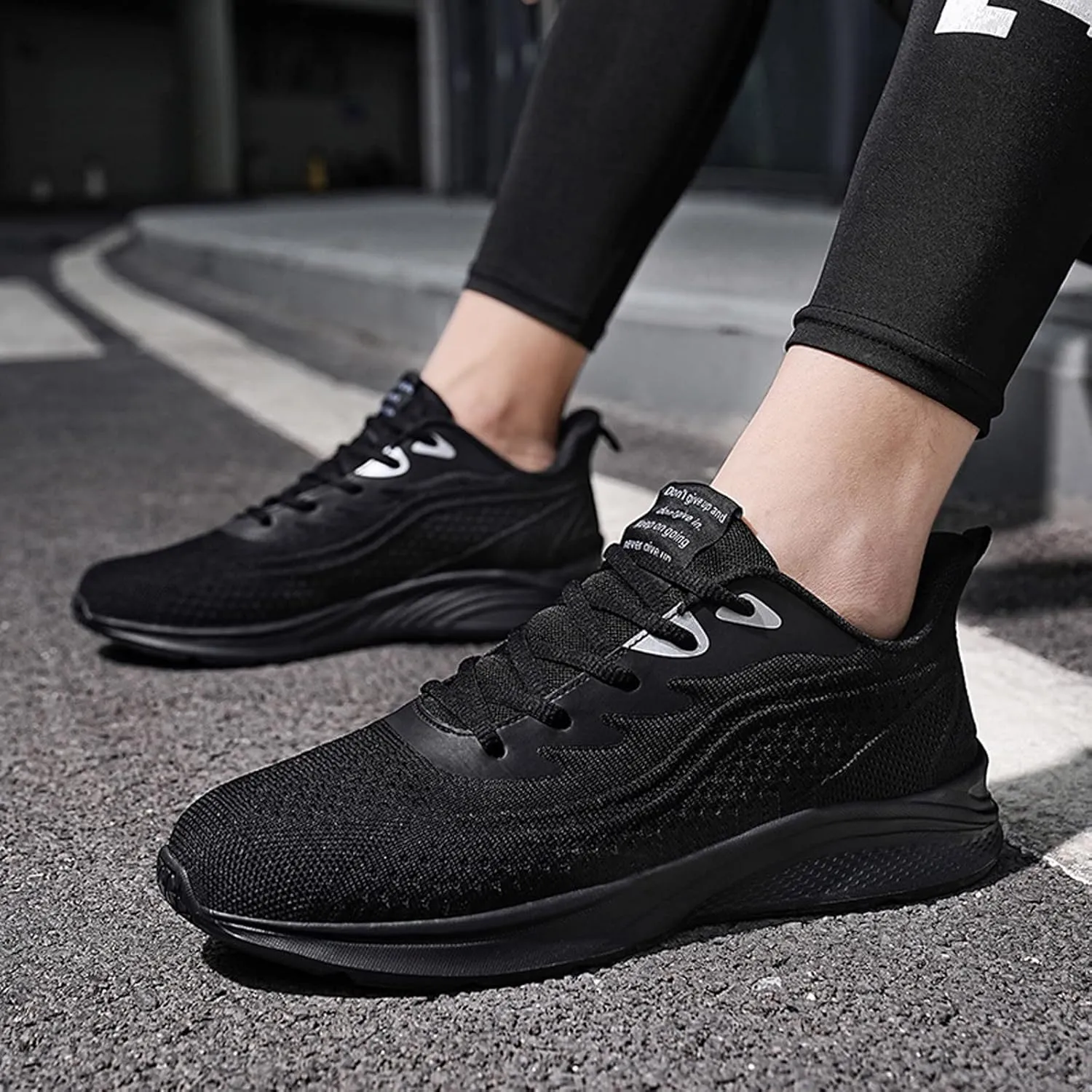 Men's Orthopedic Comfortable Lace Up Shoes Lightweight Breathable Walking Shoe Gym Tennis Men's Recovery Shoes