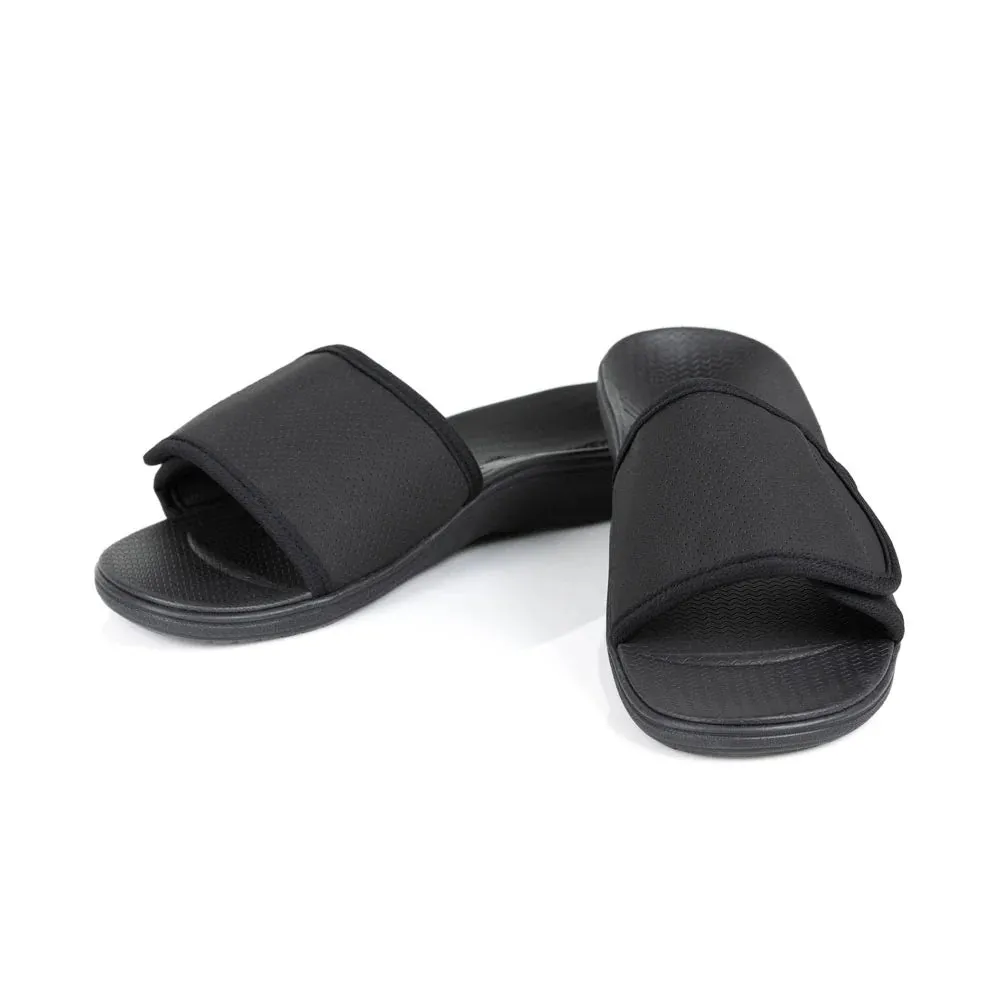 Men's Slide ARCHWEAR Arch Support Sandal in Black