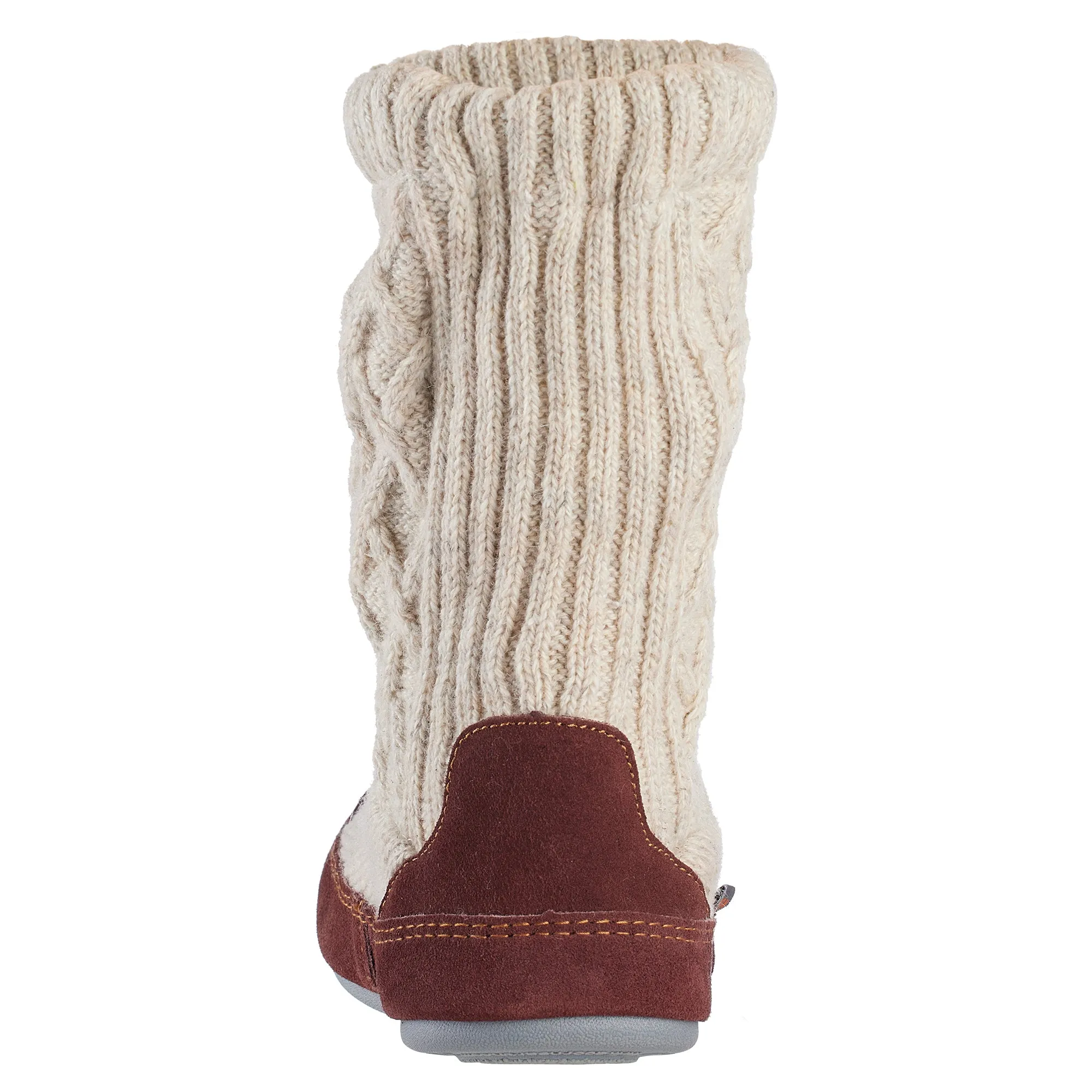 Men's Slouch Boot Slipper with Indoor/Outdoor Sole