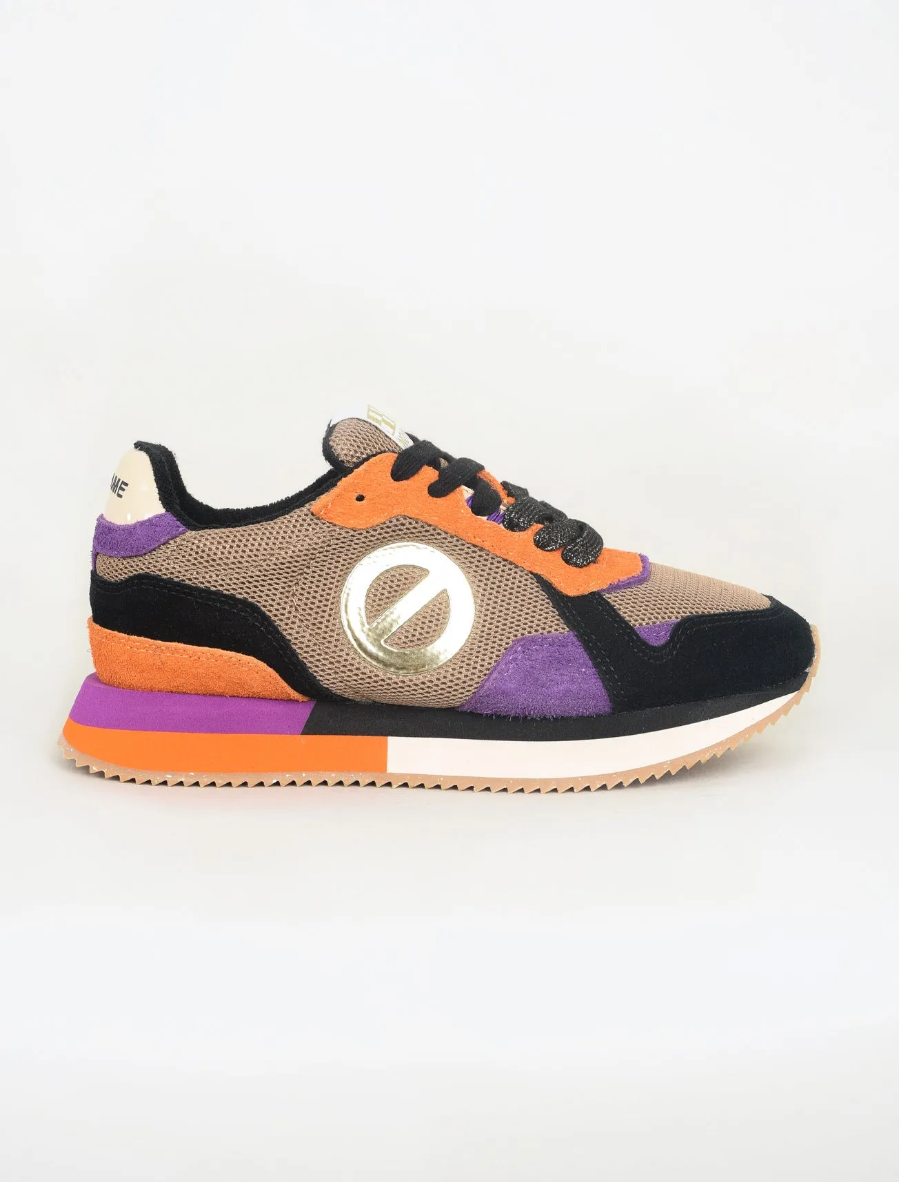 Mia New Jogger, Black/Purple/Orange