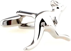 MRCUFF Kangaroo Australia Australian Pair Cufflinks in a Presentation Gift Box & Polishing Cloth